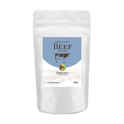 Bohemia Premium Snack Beef Pillows 100g