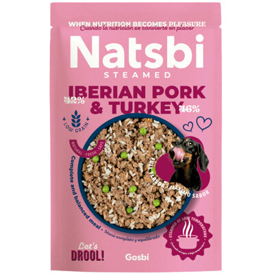 Natsbi Steamed Iberian Pork & Turkey 500g